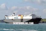 ID 106 HUAL TRACER (1981/33236grt/IMO 7924841, ex-TRACER, HOEGH TRACER. Renamed HOEGH TRACER. Scrapped 2011) inbound to Auckland, NZ.